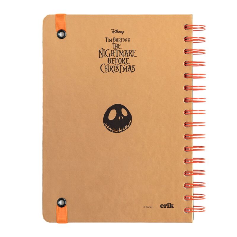 Imagen de Cuaderno A5 Pesadilla Antes De Navidad Disney parte de nuestra colección en Espadas y más, sitio oficial.