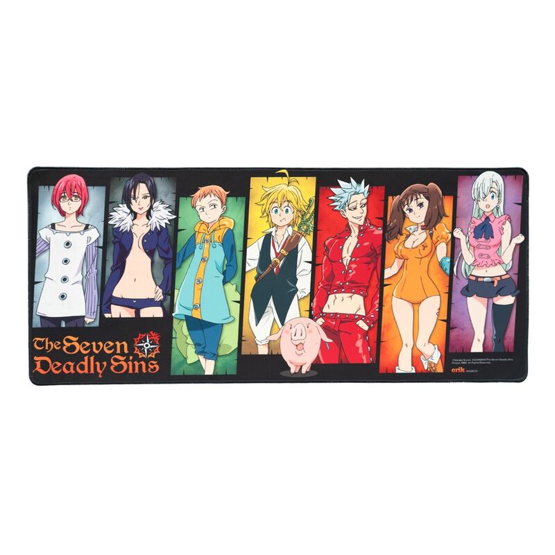 Imagen de Alfombrilla Gaming Seven Deadly Sins parte de nuestra colección en Espadas y más, sitio oficial.