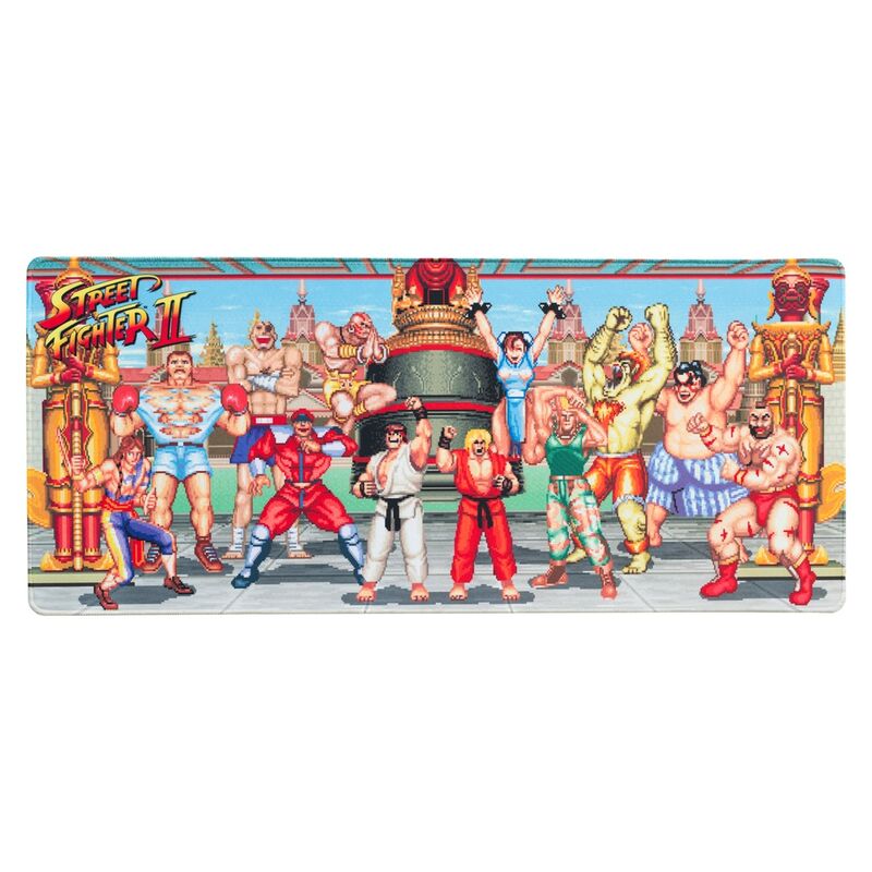 Imagen de Alfombrilla Gaming Street Fighter parte de nuestra colección en Espadas y más, sitio oficial.