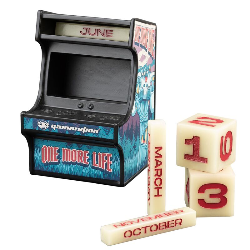 Imagen 3 - Calendario Perpetuo 3D Arcade Gameration