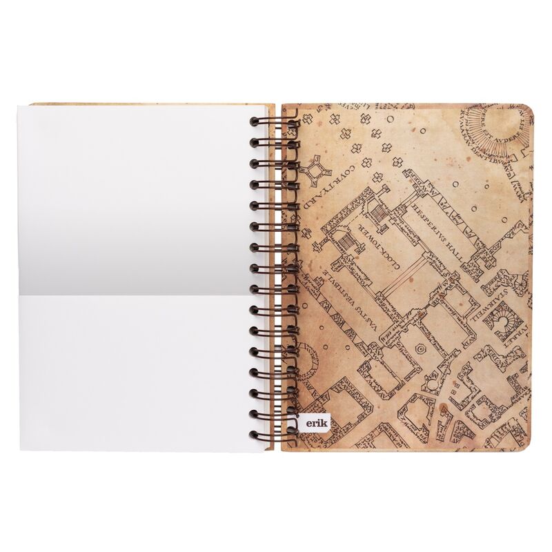 Imagen 4 - Cuaderno A5 Mapa Del Merodeador Harry Potter