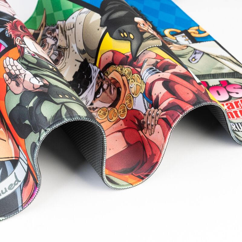 Imagen de Alfombrilla Gaming Jojos Bizarre Adventure parte de nuestra colección en Espadas y más, sitio oficial.