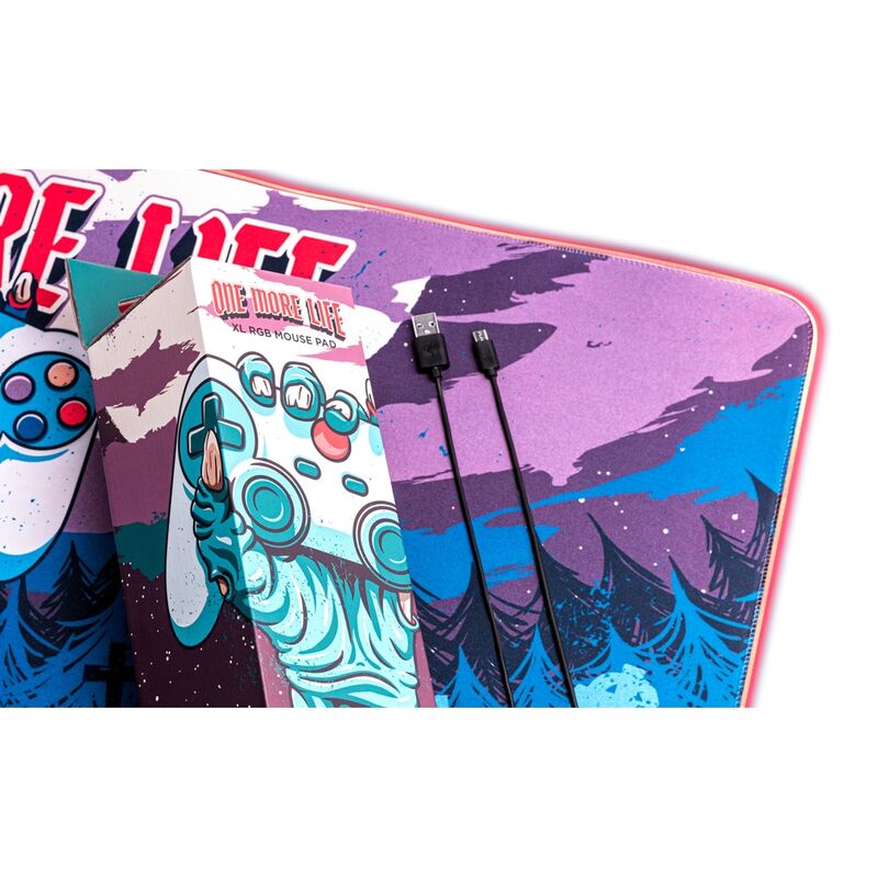 Imagen 4 - Alfombrilla Gaming Led Gameration One More Life