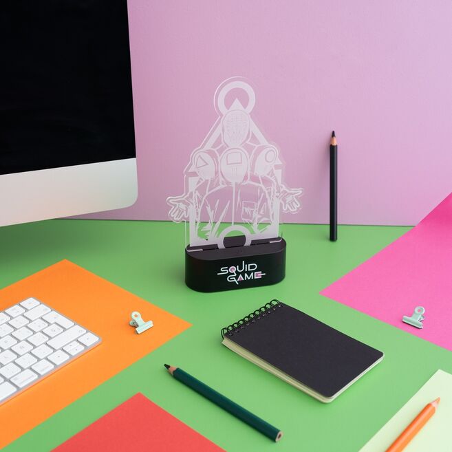 Imagen 4 - Lampara Led El Juego Del Calamar