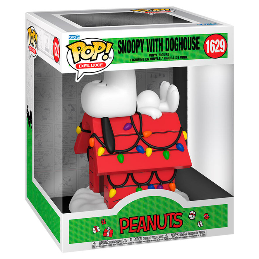 Imagen de Figura Pop Deluxe Peanuts Snoopy With Doghouse parte de nuestra colección en Espadas y más, sitio oficial.