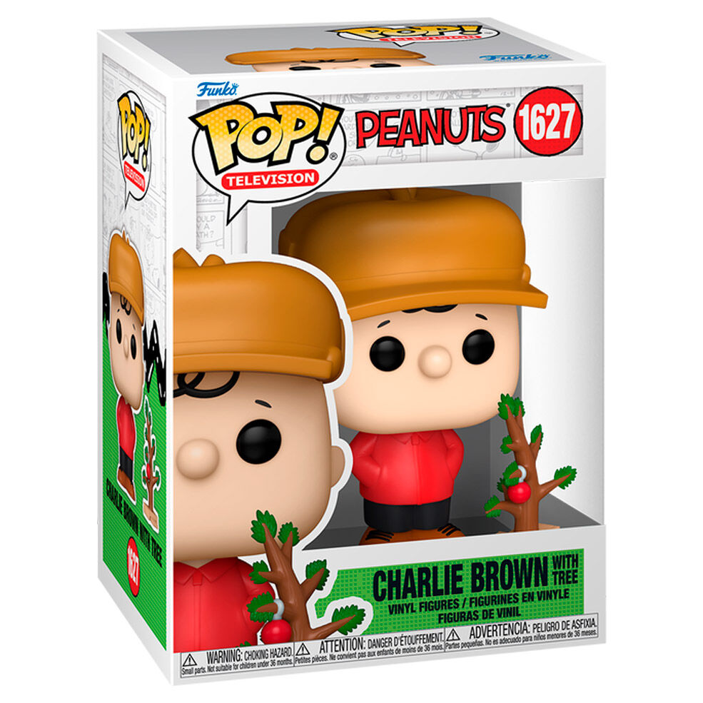 Imagen de Figura Pop Peanuts Charlie Brown With Tree parte de nuestra colección en Espadas y más, sitio oficial.