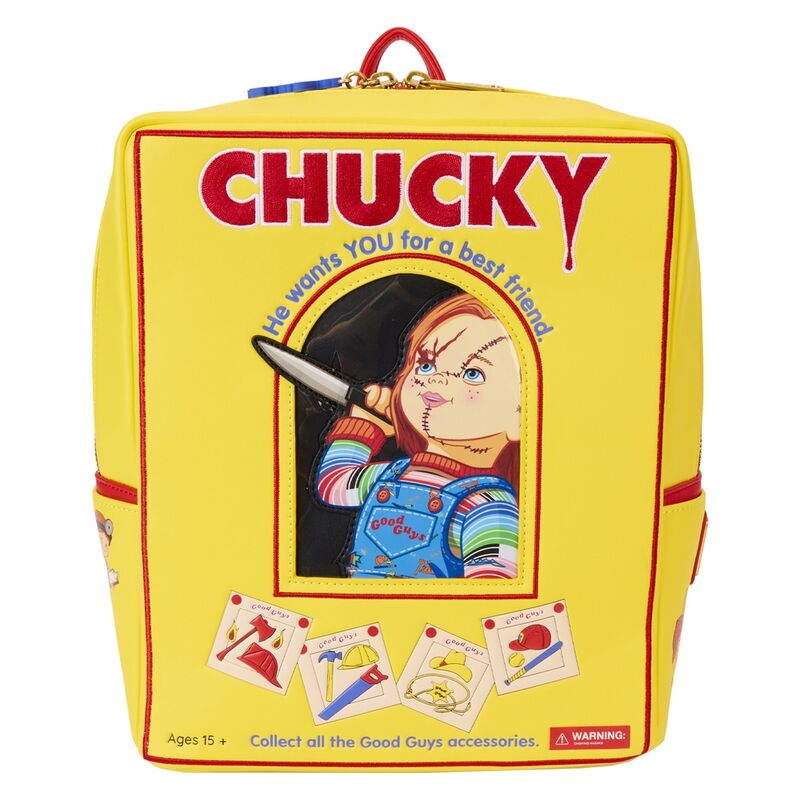 Imagen 1 - Mochila Childs Play Chucky Loungefly 28Cm