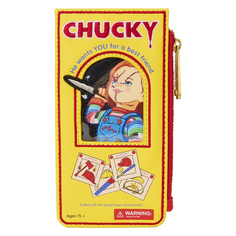 Imagen 1 - Tarjetero Childs Play Chucky Loungefly