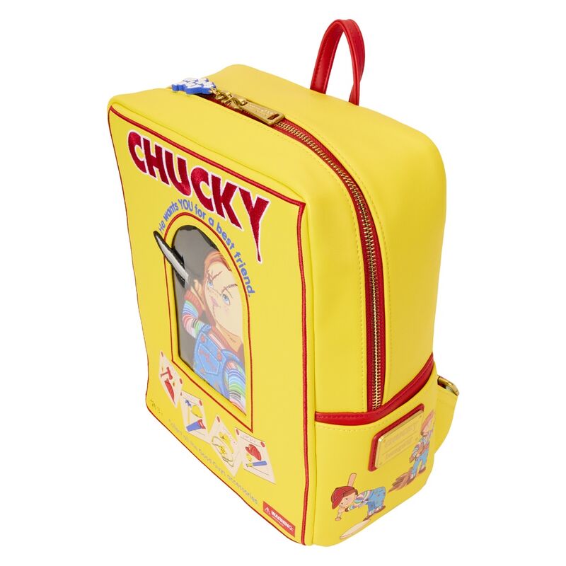 Imagen 3 - Mochila Childs Play Chucky Loungefly 28Cm