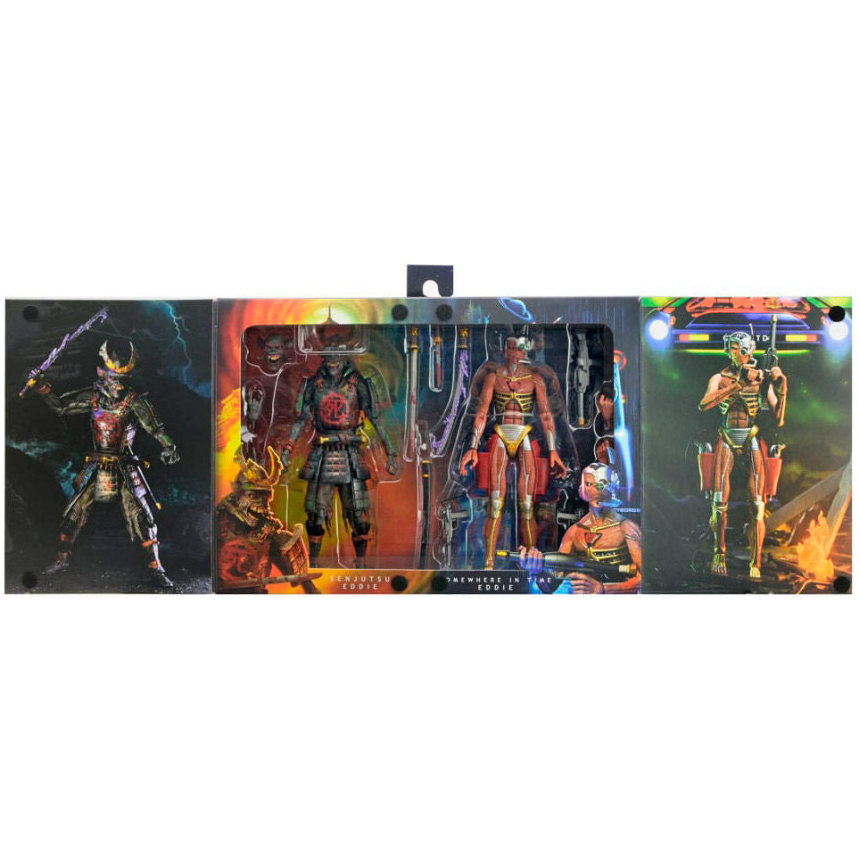 Imagen 1 - Set 2 Figuras Ultimate Future Past World Tour Iron Maiden 18Cm