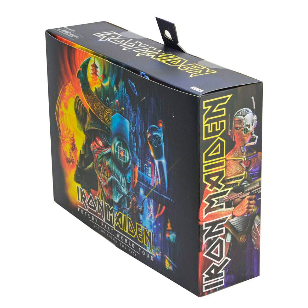 Imagen 3 - Set 2 Figuras Ultimate Future Past World Tour Iron Maiden 18Cm