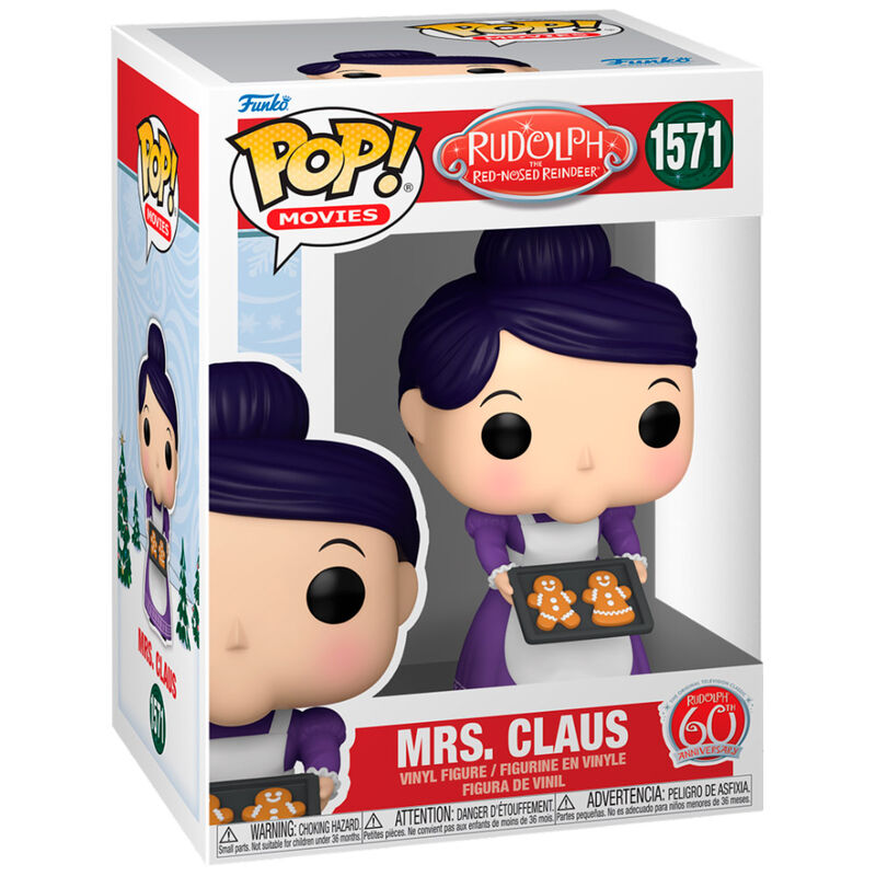 Imagen 2 - Figura Pop Rudolph The Red-nosed Reindeer Mrs. Claus