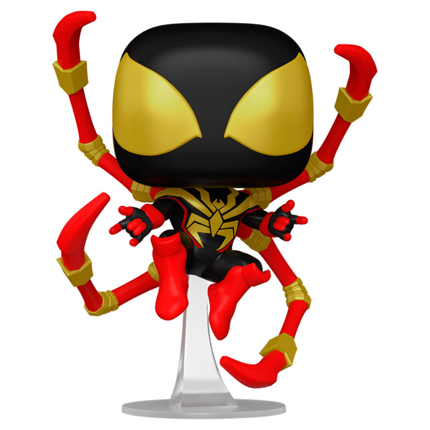 Imagen 2 - Figura Pop Marvel Miles Morales Iron Spider