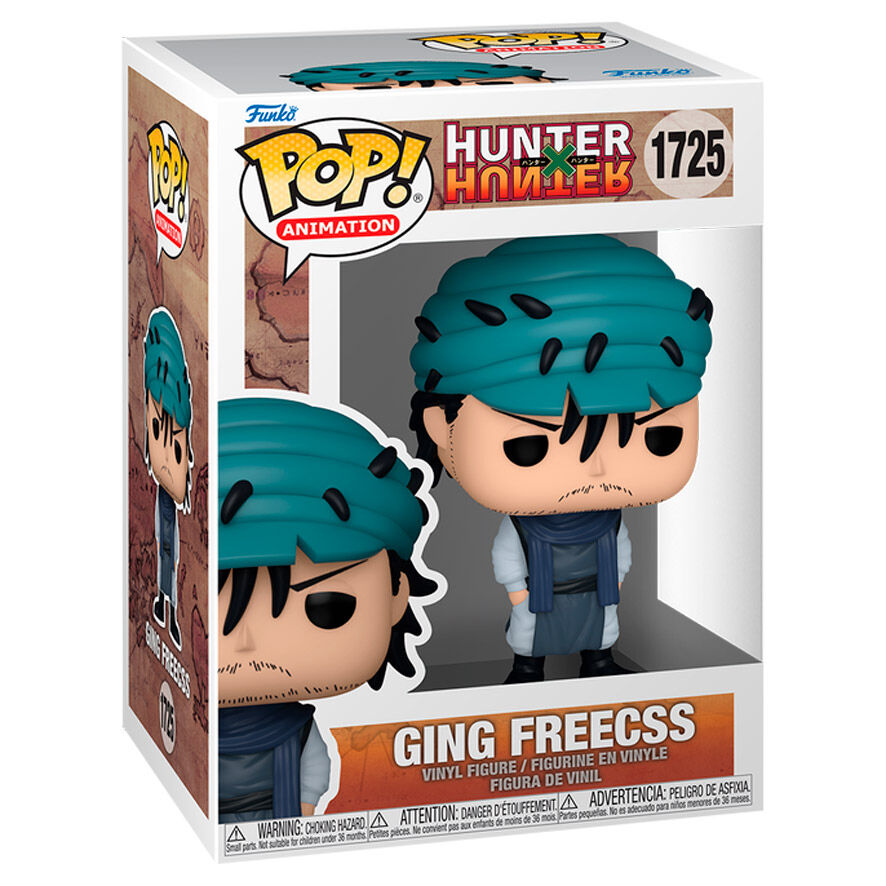 Imagen de Figura Pop Hunter X Hunter Ging Freecss parte de nuestra colección en Espadas y más, sitio oficial.