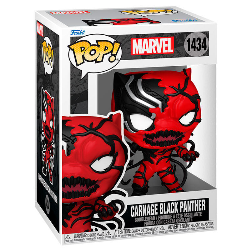 Imagen 1 de Figura Pop Marvel Carnage Black Panther