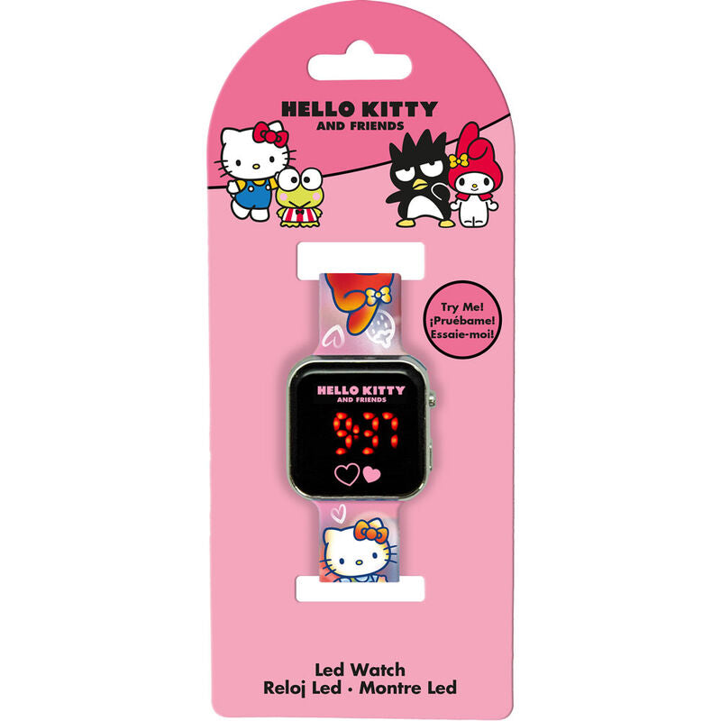 Imagen de Reloj Led Hello Kitty parte de nuestra colección en Espadas y más, sitio oficial.