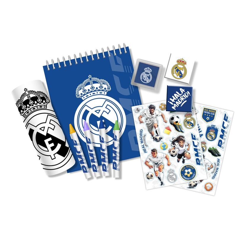 Imagen 2 - Maletin 3D Papeleria Real Madrid