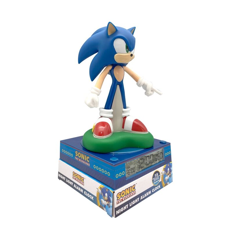 Imagen de Lampara 3D Con Despertador Sonic The Hedgehog parte de nuestra colección en Espadas y más, sitio oficial.