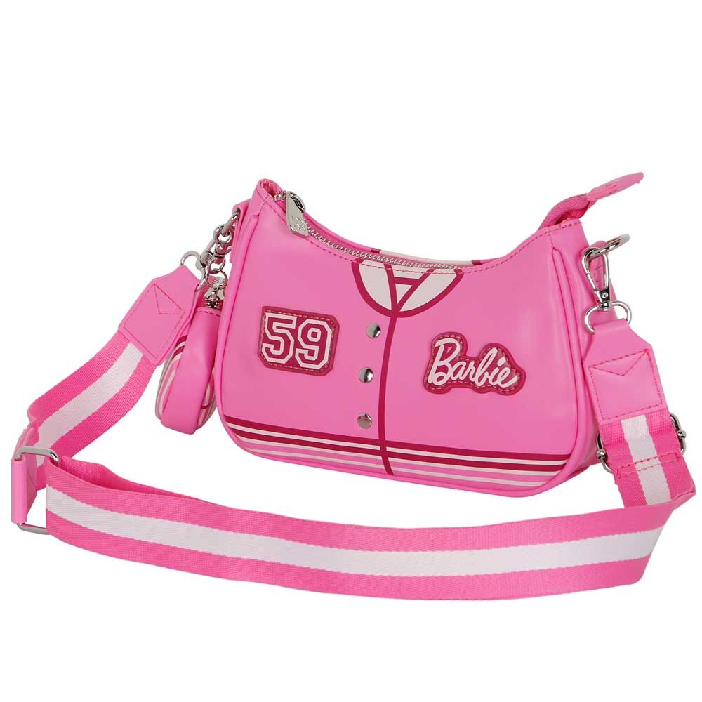 Imagen de Bolso Varsity Barbie parte de nuestra colección en Espadas y más, sitio oficial.