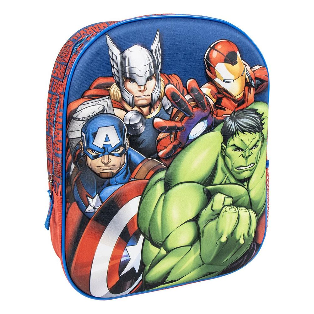Imagen de Mochila Los Vengadores Marvel 31Cm parte de nuestra colección en Espadas y más, sitio oficial.