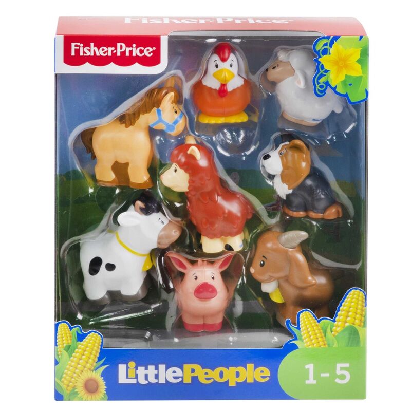 Imagen 1 - Blister 8 Animales De La Granja Little People