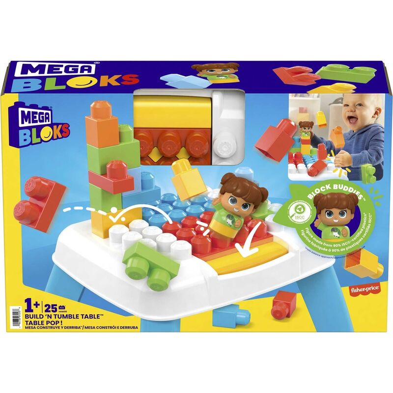 Imagen 2 - Mesa Construye Y Destruye Mega Bloks 30Pzs