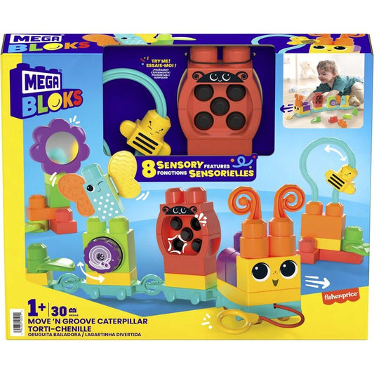 Imagen 2 - Tren Oruga Mega Bloks 30Pzs