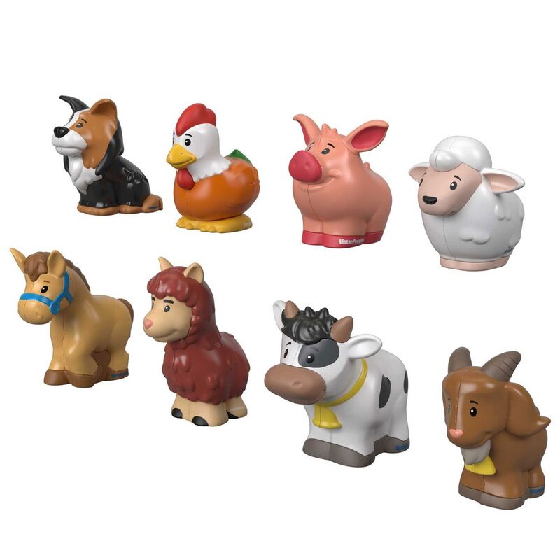 Imagen 4 - Blister 8 Animales De La Granja Little People