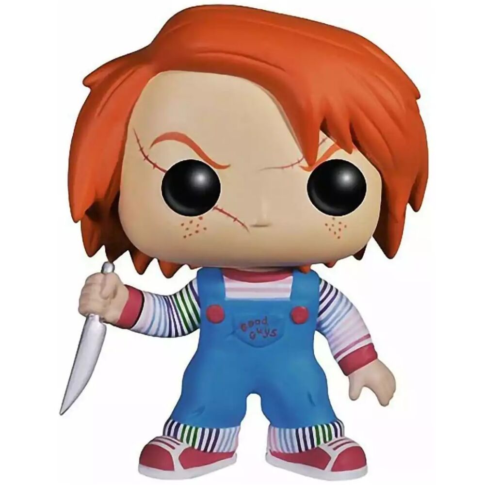 Imagen de Figura Pop Movies Chucky parte de nuestra colección en Espadas y más, sitio oficial.