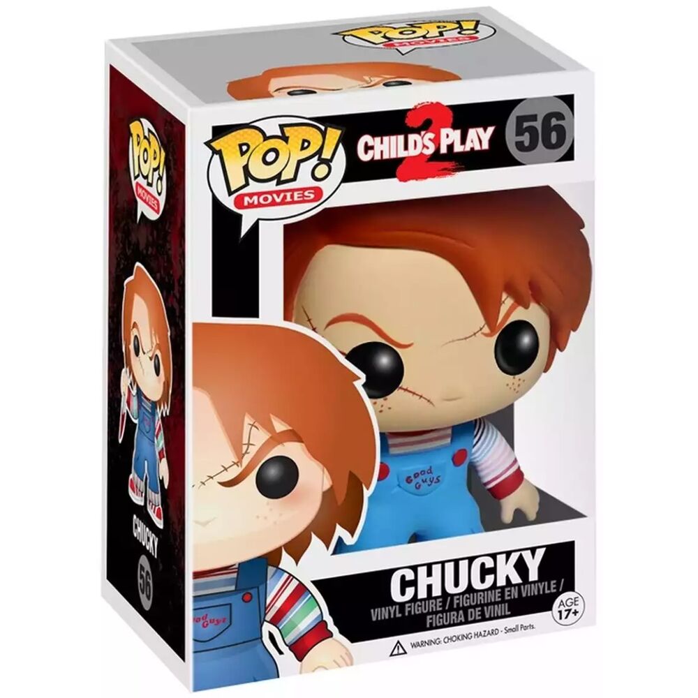 Imagen de Figura Pop Movies Chucky parte de nuestra colección en Espadas y más, sitio oficial.