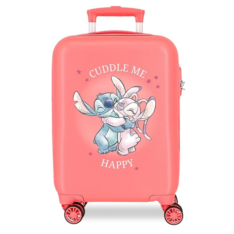 Imagen 1 - Maleta Trolley Abs Cuddle Me Coral Stitch Disney 50Cm