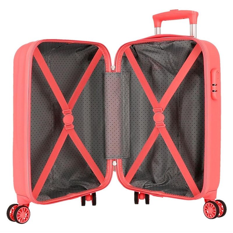 Imagen 4 - Maleta Trolley Abs Cuddle Me Coral Stitch Disney 50Cm