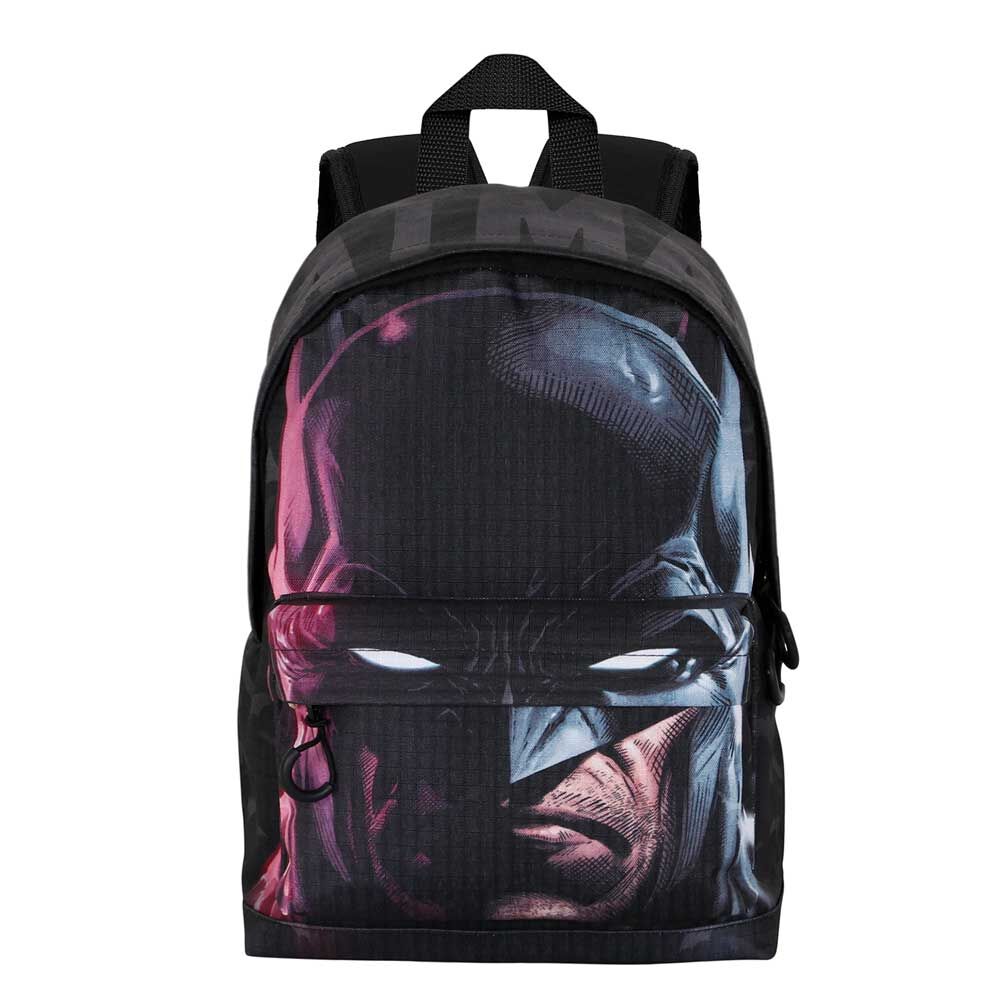 Imagen de Mochila Face Batman Dc Comics 34Cm Adaptable parte de nuestra colección en Espadas y más, sitio oficial.