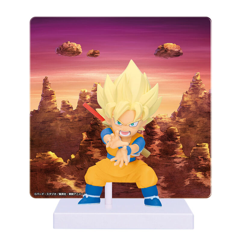 Imagen 1 - Figura Son Goku With Panel Dragon Ball Daima 13Cm