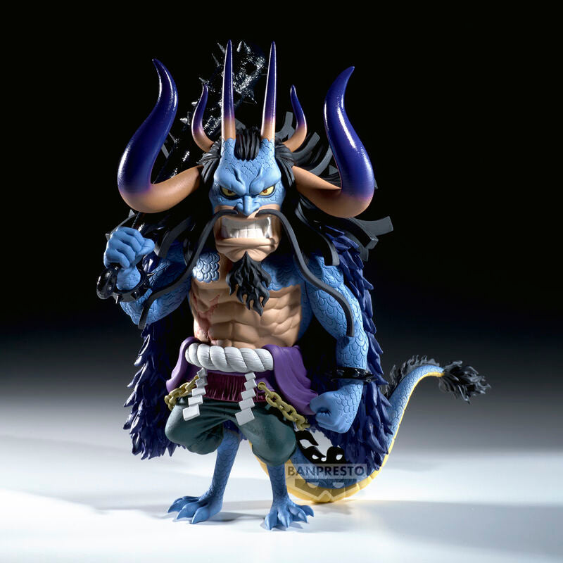 Imagen de Figura Kaido Mega World Collectable One Piece 13Cm parte de nuestra colección en Espadas y más, sitio oficial.