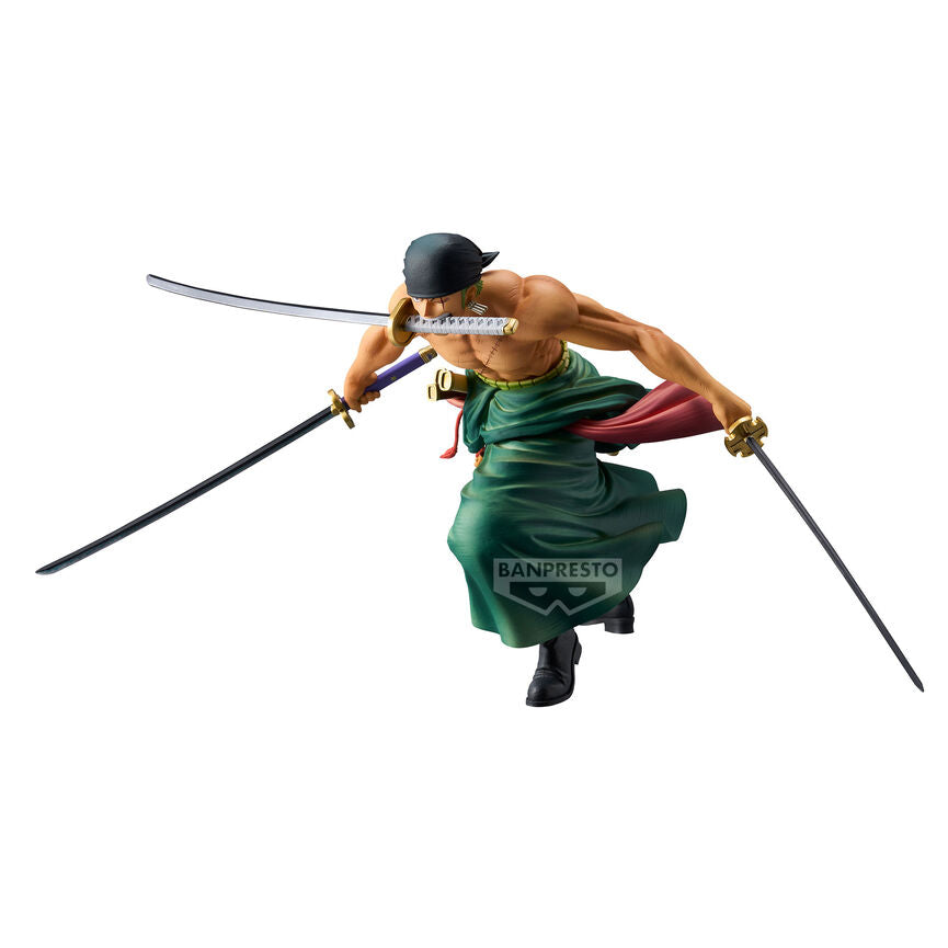 Imagen de Figura Roronoa Zoro Grandista One Piece 23Cm parte de nuestra colección en Espadas y más, sitio oficial.