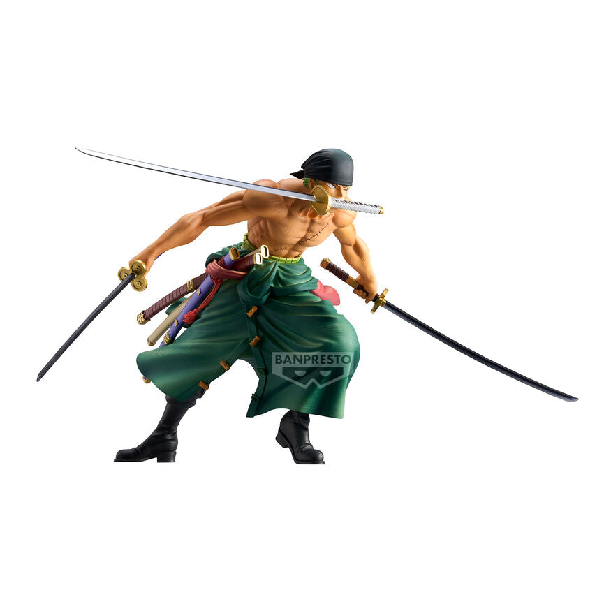 Imagen de Figura Roronoa Zoro Grandista One Piece 23Cm parte de nuestra colección en Espadas y más, sitio oficial.