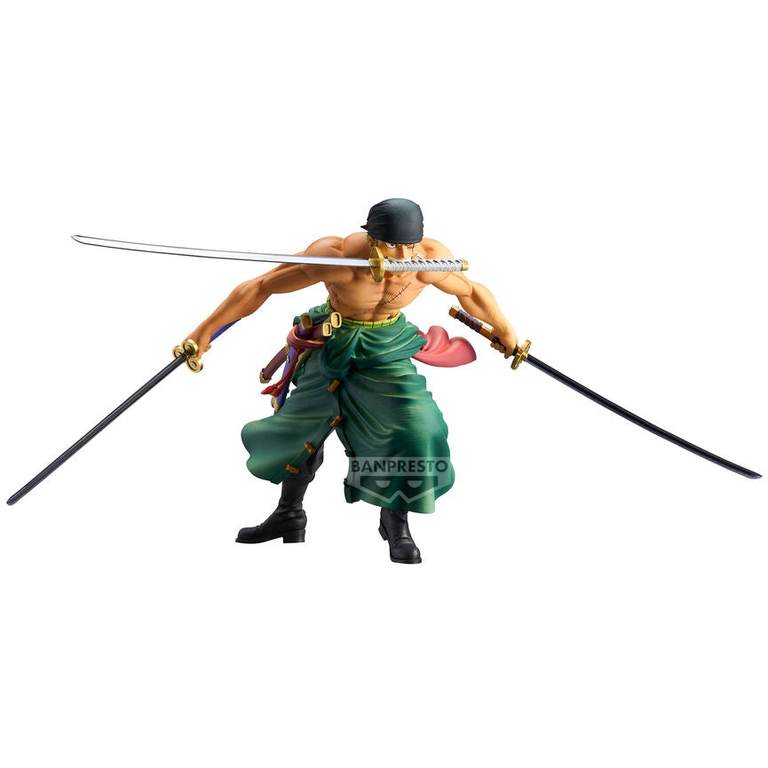 Imagen de Figura Roronoa Zoro Grandista One Piece 23Cm parte de nuestra colección en Espadas y más, sitio oficial.