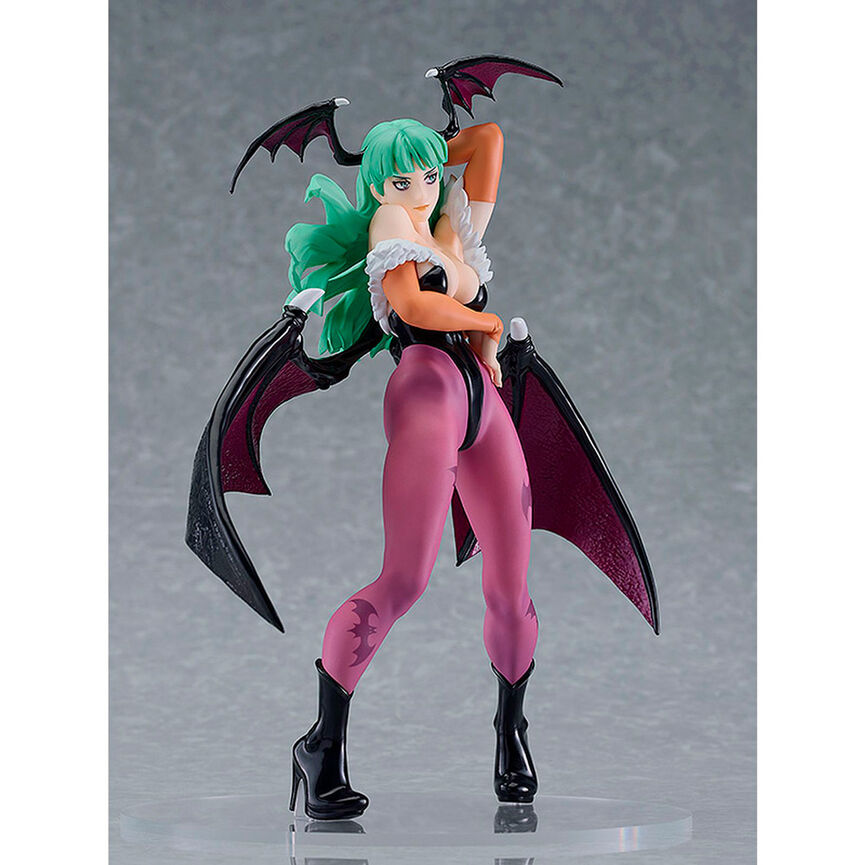 Imagen de Figura Pop Up Parade Morrigan Darkstalkers 17Cm parte de nuestra colección en Espadas y más, sitio oficial.
