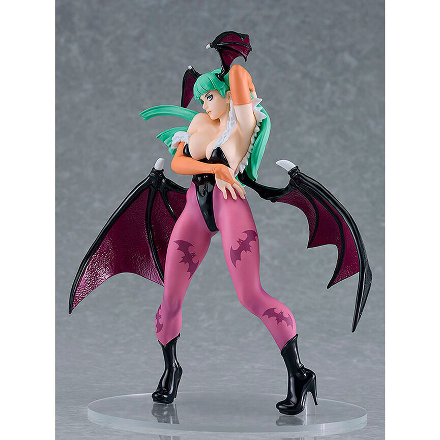 Imagen de Figura Pop Up Parade Morrigan Darkstalkers 17Cm parte de nuestra colección en Espadas y más, sitio oficial.