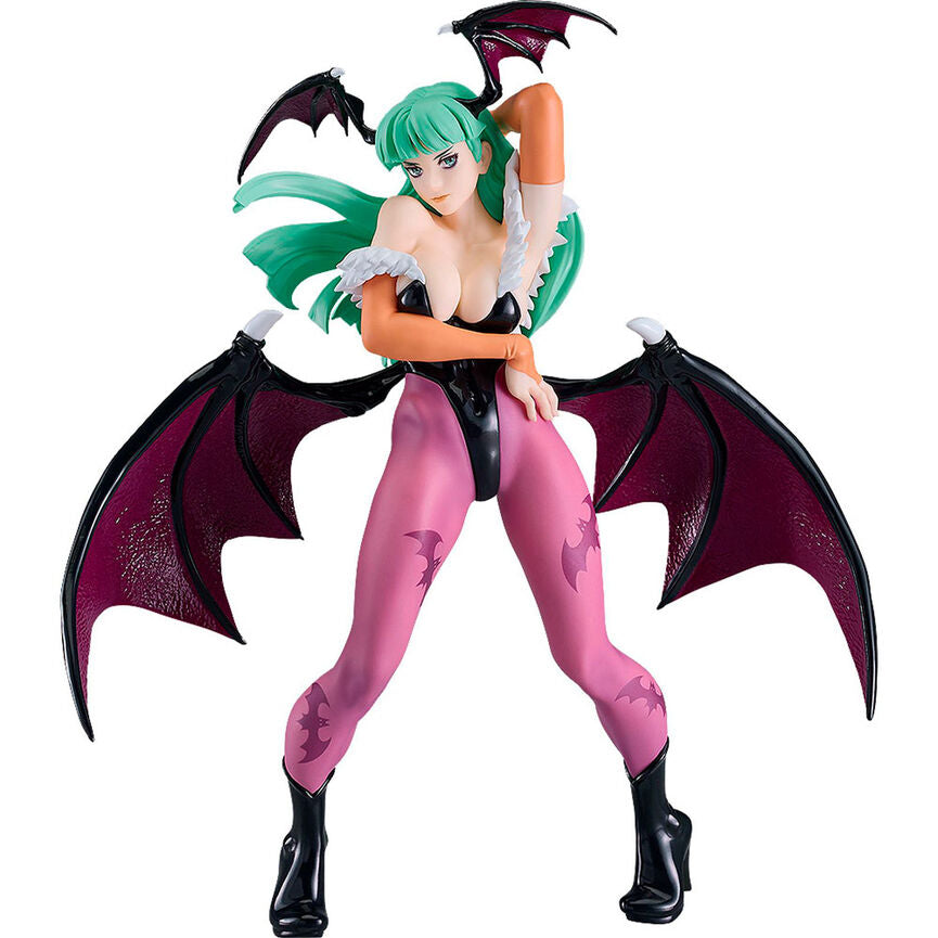 Imagen de Figura Pop Up Parade Morrigan Darkstalkers 17Cm parte de nuestra colección en Espadas y más, sitio oficial.