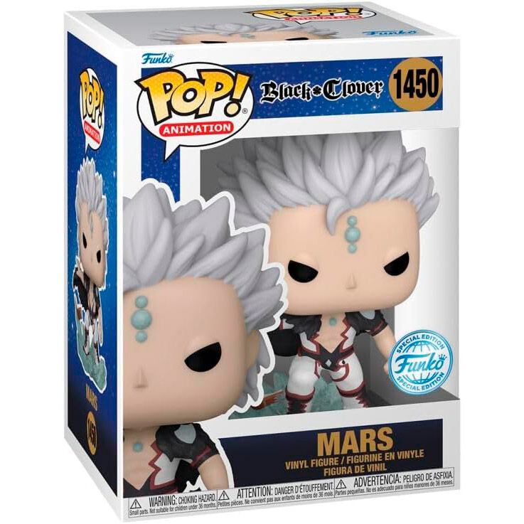 Imagen de Figura Pop Black Clover Mars Exclusive parte de nuestra colección en Espadas y más, sitio oficial.