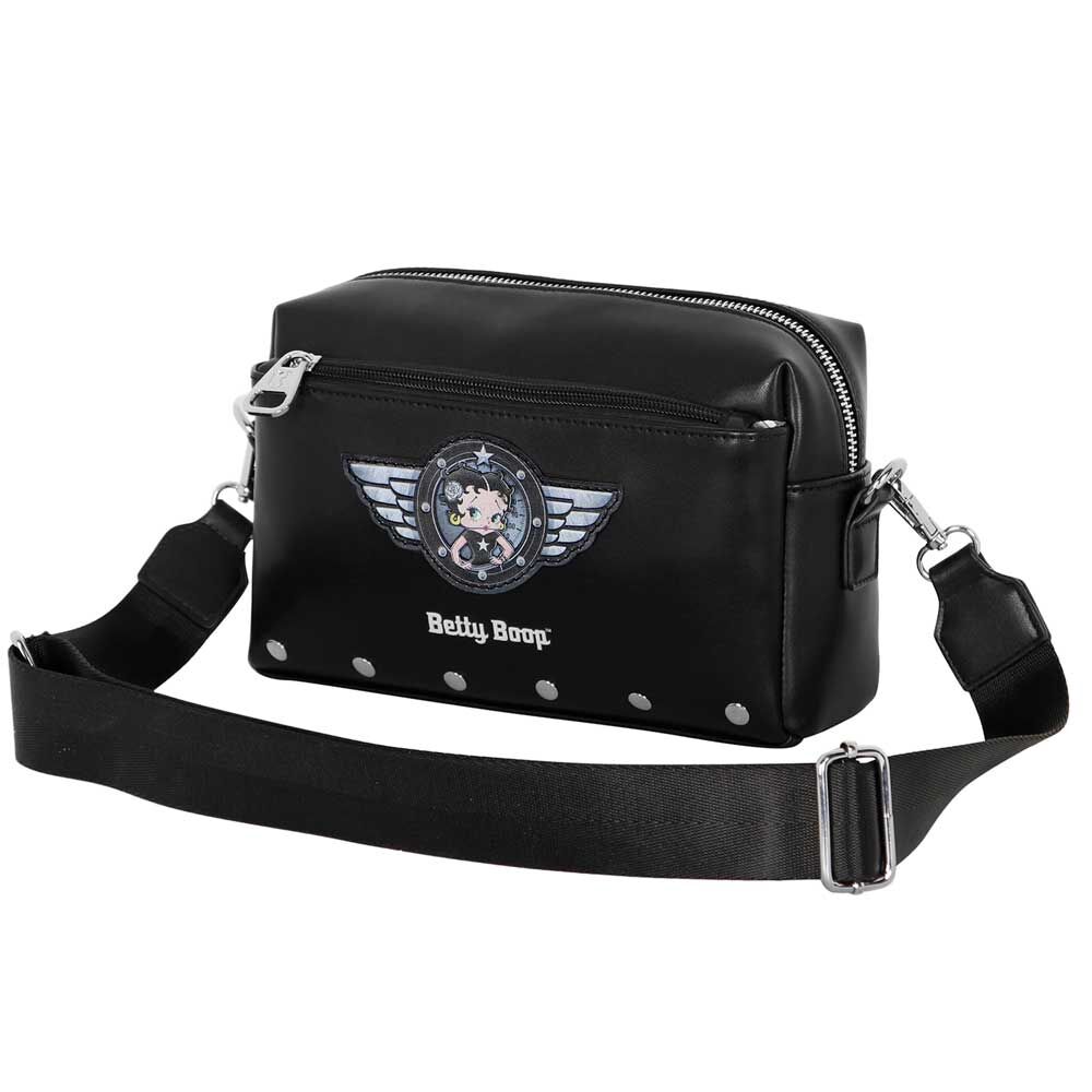 Imagen de Bolso Bandolera Motor Love Betty Boop parte de nuestra colección en Espadas y más, sitio oficial.