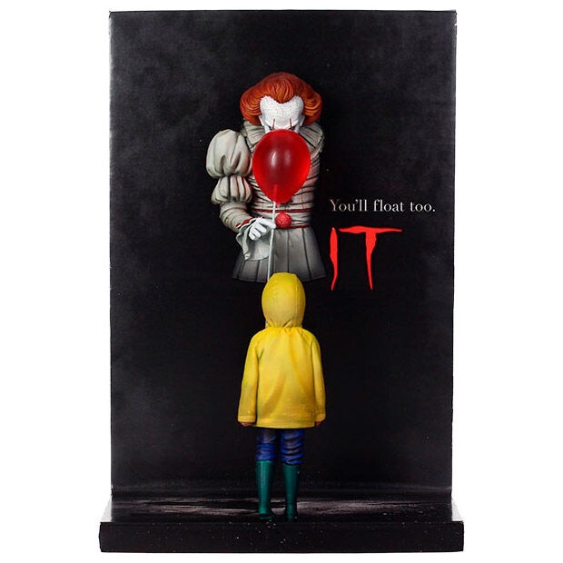 Imagen 1 - Figura Poster 3D Pennywise & Georgie It 2017