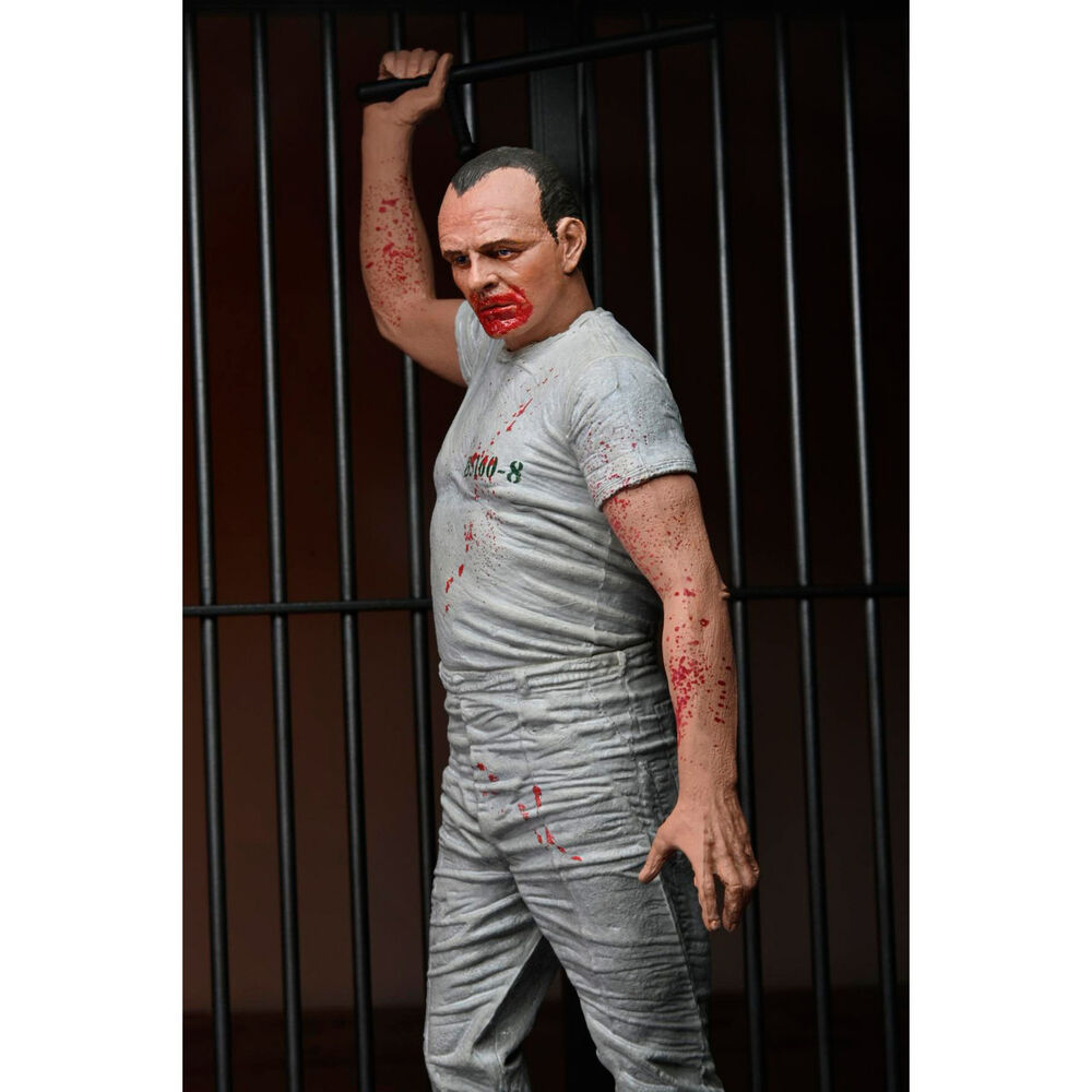 Imagen 2 - Figura Dr. Hannibal Lecter Prison Escape El Silencio De Los Corderos 18Cm