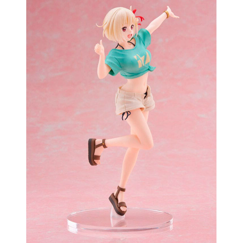 Imagen 3 - Figura Chisato Nishikigi Hawaiian Ver. Lycoris Recoil 18Cm