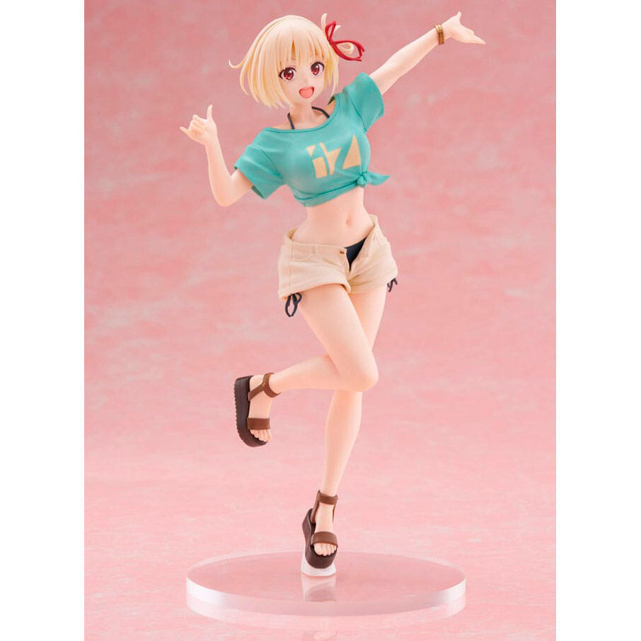 Imagen 5 - Figura Chisato Nishikigi Hawaiian Ver. Lycoris Recoil 18Cm