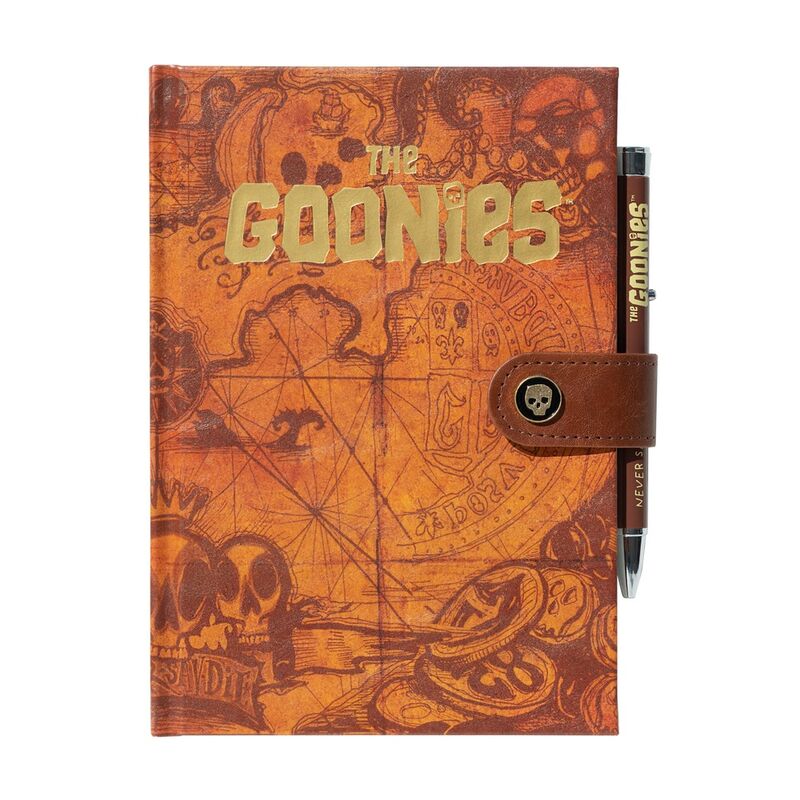 Imagen 1 de Cuaderno A5 Premium + Boligrafo Proyector Los Goonies