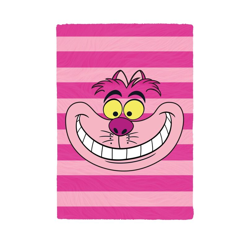 Imagen 1 - Cuaderno A5 Premium Felpa Cheshire Alicia En El Pais De Las Maravillas Disney