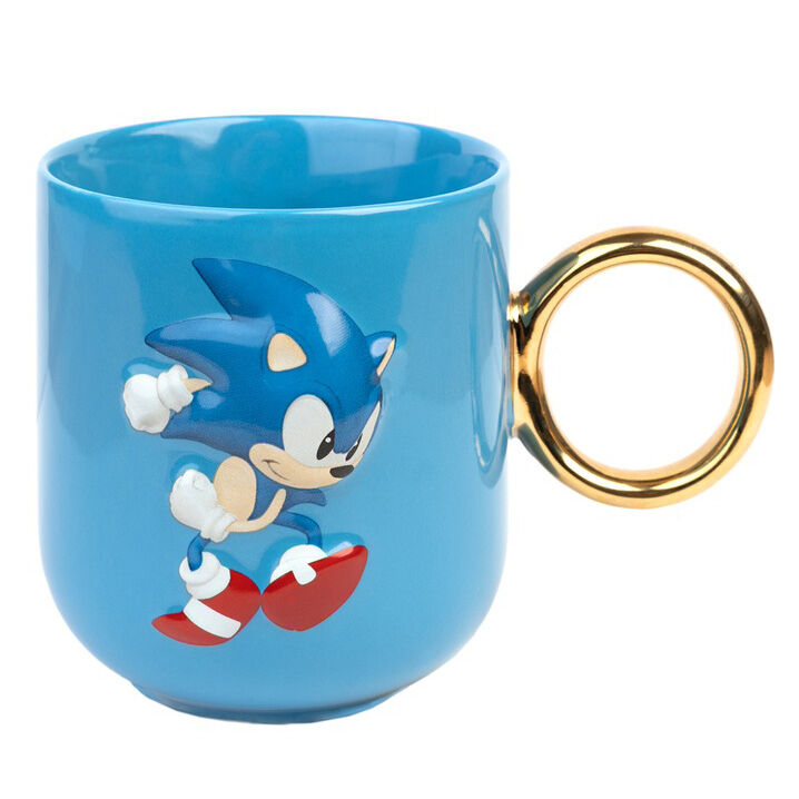 Imagen 1 - Taza 3D Sonic The Hedgehog 350Ml